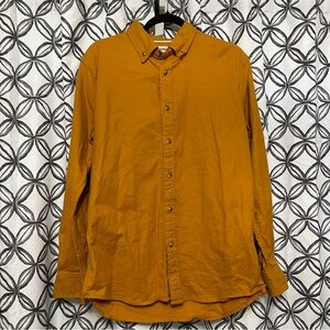Goodthreads Mustard Casual Button Down Shirt